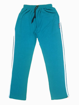 KAVYA Track Pant For Boys(Blue, Pack of 1)