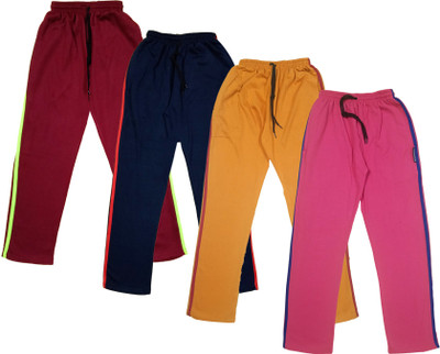 Indistar Track Pant For Boys & Girls(Multicolor, Pack of 3)