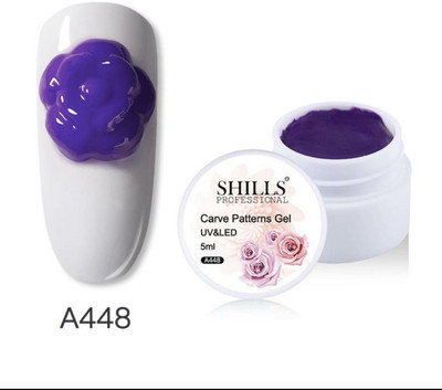 Shills Professional UV LED Carve Pattern Gel A448