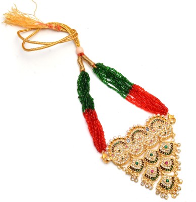 mohit jewellers Gold-plated Plated Brass Necklace