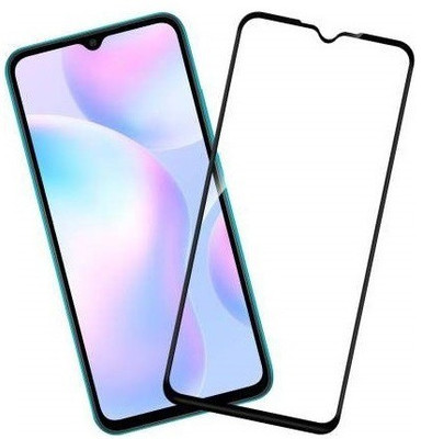 AKSHUD Edge To Edge Tempered Glass for Redmi 9i(Pack of 1)