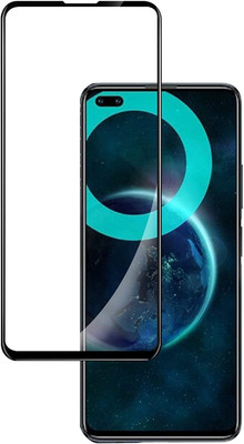 DSCASE Edge To Edge Tempered Glass for Infinix Zero 8i(Pack of 1)