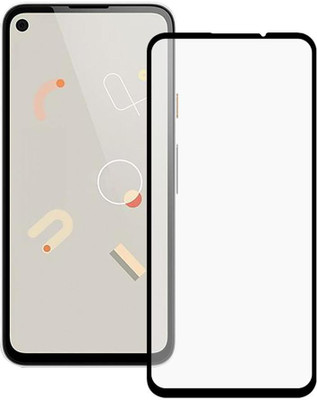 Blate Edge To Edge Tempered Glass for Google Pixel 4A, FULL GLUE, FULL COVERAGE(Pack of 1)