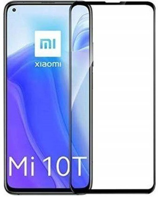 AKSHUD Edge To Edge Tempered Glass for Mi 10T(Pack of 1)