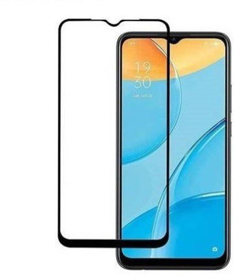 LIKEDESIGN Edge To Edge Tempered Glass for Oppo A15s(Pack of 1)