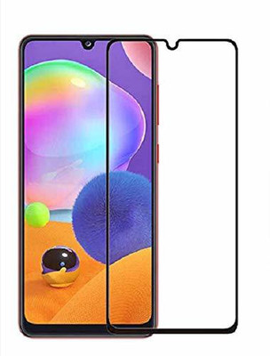 Lustree Edge To Edge Tempered Glass for Samsung Galaxy M12(Pack of 1)
