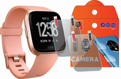 Olonga Screen Guard for Fitbit Versa smart screen guard(Pack of 2)