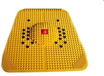 netclub Acupressure Mat Relieve Stress massager Pain Yellow 6 mm Accupressure Mats 14 mm Accupressure Mat