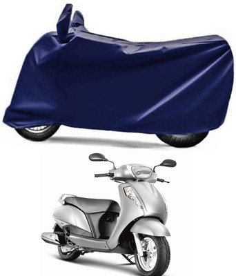 RONISH Two Wheeler Cover for Suzuki(Access 125, Blue)