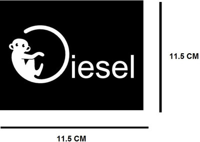 AVSARACHNA Sticker & Decal for Car(White)