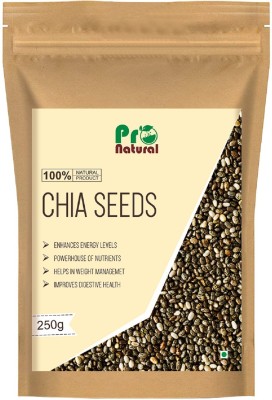 Pronatural Raw Chia Seeds Fibre Rich with Calcium, Antioxidants And Weight Loss Chia Seeds(250 g)