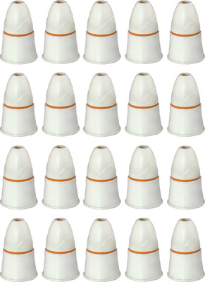 Electro Factory White Pendent Bulb holder Pack of 20 Pcs Plastic Light Socket(Pack of 20)