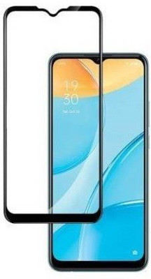 LIKEDESIGN Edge To Edge Tempered Glass for Oppo A15s(Pack of 1)
