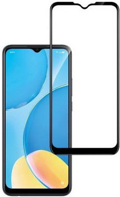 LIKEDESIGN Edge To Edge Tempered Glass for Oppo A15s(Pack of 1)