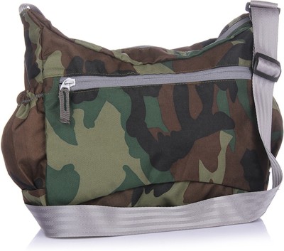 Favria Multicolor Messenger Bag Military Sling Bag-Unisex