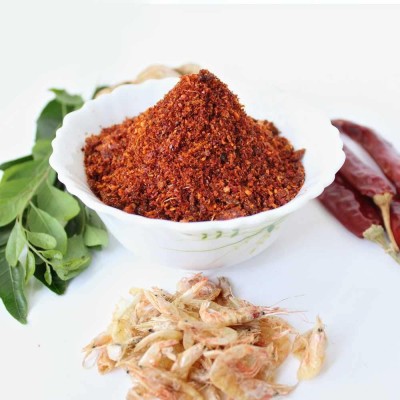 sitara foods Royyala Karam Podi Prawns Powder 250 Grams(250 g)
