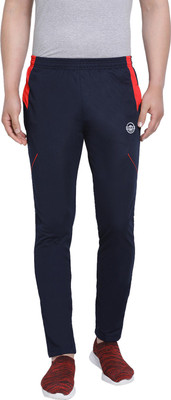 FEVER Self Design Men Blue, Red Track Pants