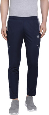 FEVER Self Design Men Blue, Grey Track Pants