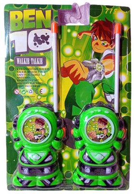 ROSE CART 2 Player Communication Interactive Portable Ben-Ten Walkie Talkie Phone Toy For Kids.