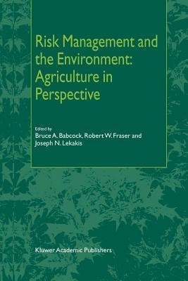 Risk Management and the Environment: Agriculture in Perspective(English, Paperback, unknown)
