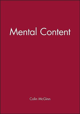 Mental Content(English, Hardcover, McGinn Colin)