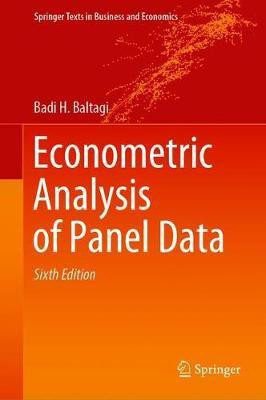 Econometric Analysis of Panel Data(English, Hardcover, Baltagi Badi H.)