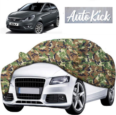 AutoKick Car Cover For Tata Bolt (With Mirror Pockets)(Multicolor)