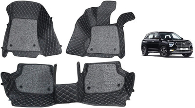 RKPSP Leatherite 7D Mat For  Hyundai Creta(Black)