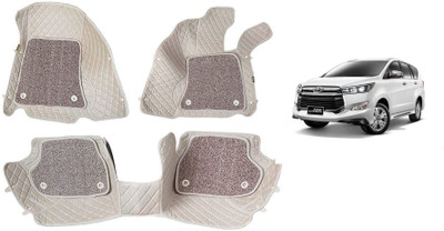 MATIES Leatherite 7D Mat For  Toyota Innova Crysta(Beige)