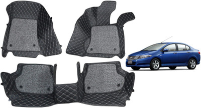 RKPSP Leatherite 7D Mat For  Honda City(Black)