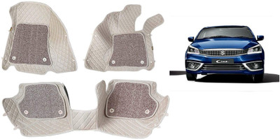 RKPSP Leatherite 7D Mat For  Maruti Suzuki Ciaz(Beige)