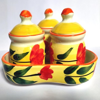 Viktaay Crafts India Salt & Pepper Set Ceramic(3 Piece)