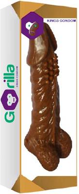 Loop REUSABLE JCB GORILLA SILICONE CONDOM EXTENSION SLEEVE Condom  (1 Sheets)