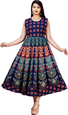 G4Girl Women Maxi Multicolor Dress