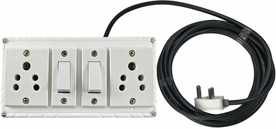 SHARDHA 1001 6 A Three Pin Socket