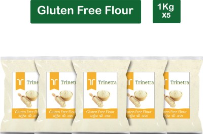 Trinetra Best Quality Gluten Free Atta (Gluten Free Flour)-1Kg (Pack Of 5)(5000 g, Pack of 5)