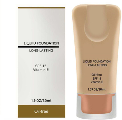 GFSU - GO FOR SOMETHING UNIQUE 30 ML Oil Free Long Lasting Liquid Foundation SPF 15  Foundation(Beige, 30 ml)