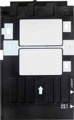 verena PVC Card ID Card Tray for Epson L-800/L-805/L810/R-260/R-280/R290/T-50/T-60/P-50 (Black) Tray + 5 PVC Card Black Ink Toner White Ink Cartridge