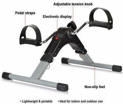 DN BROTHERS Mini Pedal Exercise Cycle/Bike Weight Loss exericse cycle 10 Mini Pedal Exerciser Cycle