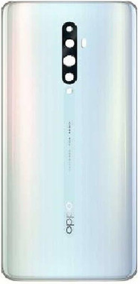 TECHFY Oppo Reno 2f white Back Panel(white)
