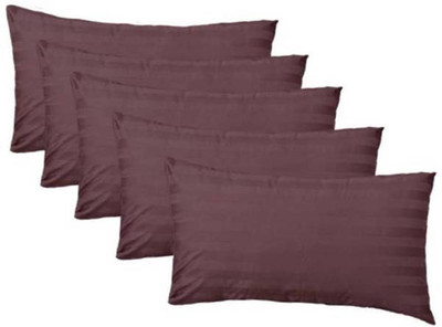 GKM Polyester Fibre Solid Sleeping Pillow Pack of 5(Multicolor)
