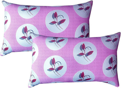 NIVEDHA MATTRESS Cotton Floral Sleeping Pillow Pack of 2(Multicolor)