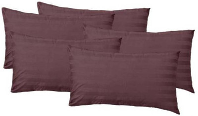 GKM Polyester Fibre Solid Sleeping Pillow Pack of 5(Multicolor)