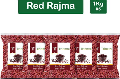 Trinetra Red Rajma (Whole)(5000 g)
