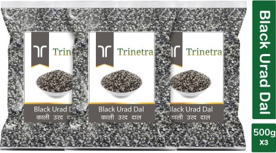 Trinetra Black Urad Dal (Split)(1500 g)