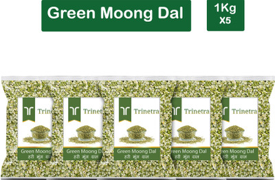 Trinetra Green Moong Dal (Split)(5000 g)