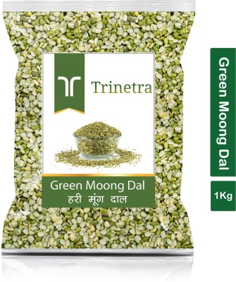 Trinetra Green Moong Dal (Split)(1000 g)