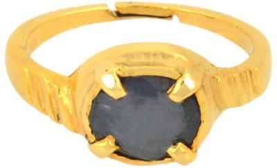 Jaipur Gemstone Blue sapphire Ring Natural 5.00 ratti stone Neelam certified stone Stone Sapphire Gold Plated Ring