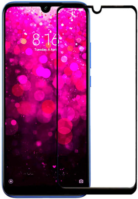 slaky Edge To Edge Tempered Glass for Redmi 9 Activ(Pack of 1)