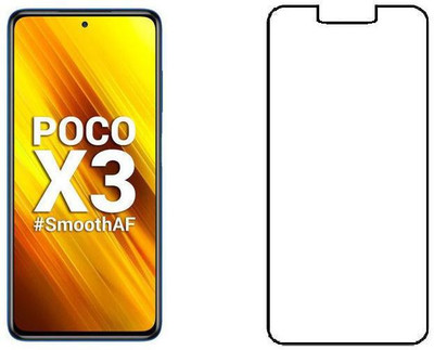 Divine International Impossible Screen Guard for Poco X3(Pack of 1)